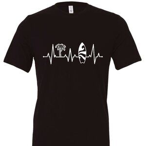 Surf Beat Crewneck T-Shirt | Many Colors